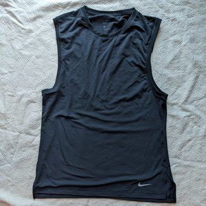 Nike Dri-Fit Dark Gray Muscle Tank